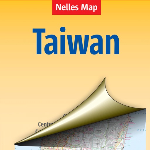 Taiwan. Tourist map. icon