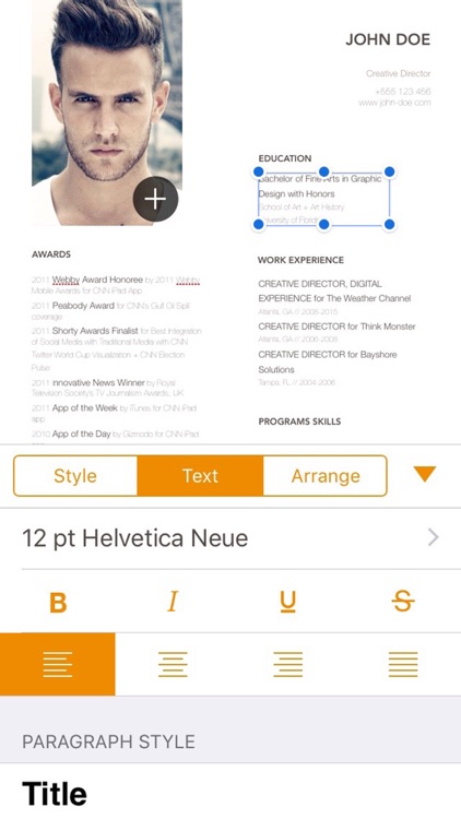Resume Templates for Pages