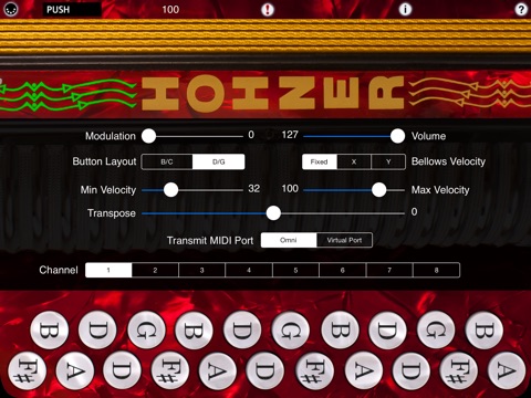 Hohner MIDI Melodeon screenshot 3