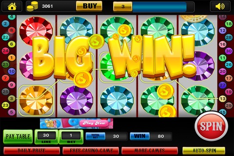 Gold Star Slots Spins Las Vegas Casino Game screenshot 2