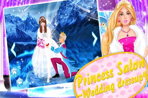 Princess Salon-Wedding dressup4 screenshot 3