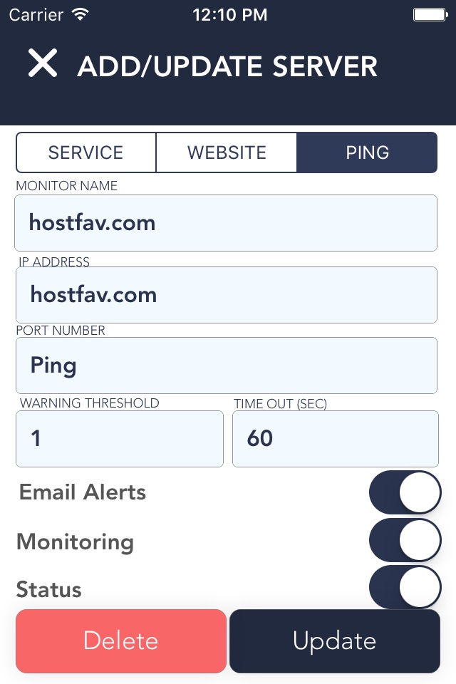Uptime - Server Monitor screenshot 4