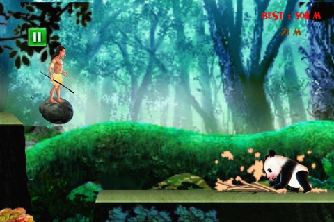 Jungle Warrior Run And Fight screenshot 4