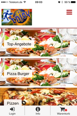 Enjoy Pizza-Service screenshot 2