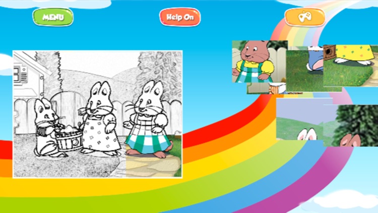 Cartoon Puzzle Jigsaw for Max and Ruby Edition