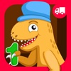 Icon Dinosaur Number Train Game for Kids Free