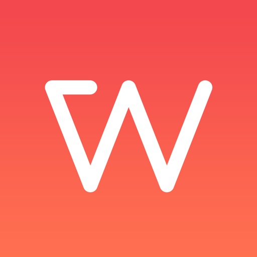 Wordeo: Upload & edit videos to create & share e-cards with your friends Icon