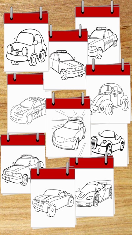 Cars Drawing Pad For Kids And Toddlers