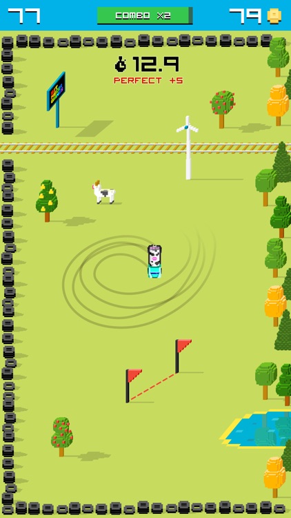 Rally Racing Drift - 8 bit Endless Arcade Challenge screenshot-3