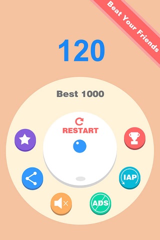 Color Bounce - Spinny Circle&Drop Ball Simple Reaction Game screenshot 3