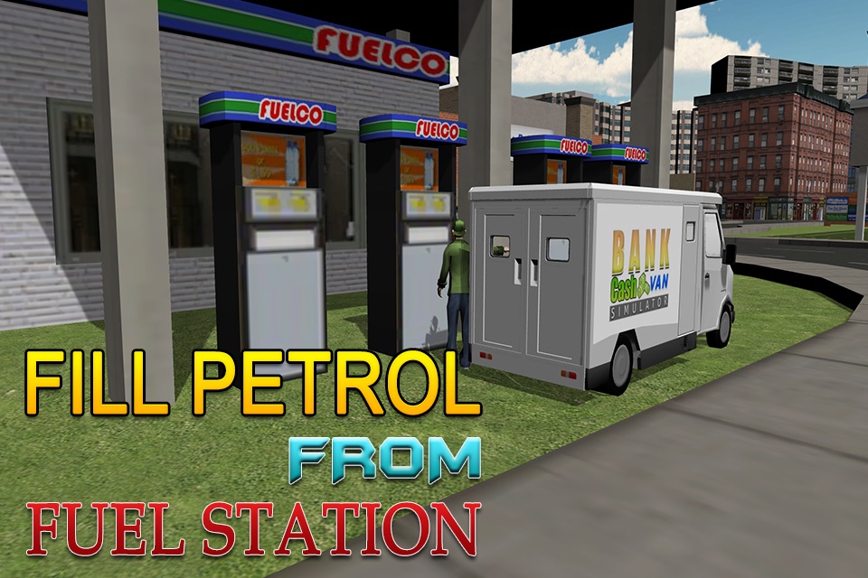 Bank Cash Van Simulator - Transport dollars in money truck simulation game screenshot 3