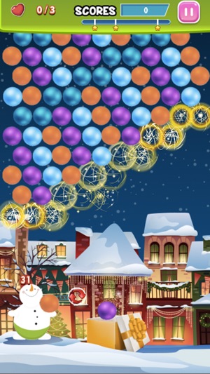 Winter Wonders Deluxe - New Bubble Shooter Mania Free Puzzle(圖4)-速報App