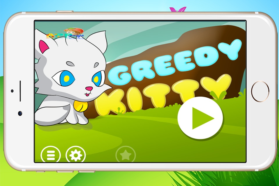 Little kitten adventure - Greedy white cat running screenshot 2