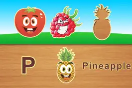 Game screenshot Fruits alphabet for kids - children's preschool learning and toddlers educational game apk