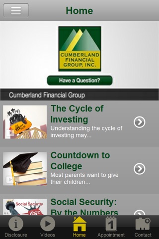 Cumberland Financial Group screenshot 2
