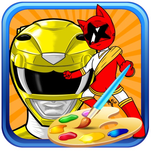 Kids Coloring for Ranger version iOS App