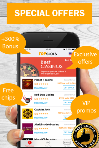 Best Slots Offers & Bonuses for Best Online Slots screenshot 2