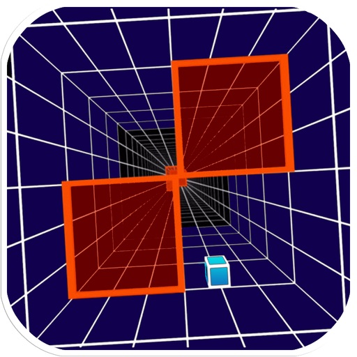 Falling Cube - Free Fun Puzzle Game Icon
