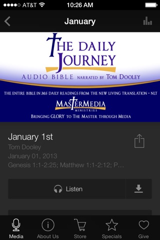 Daily Journey Audio Bible screenshot 3