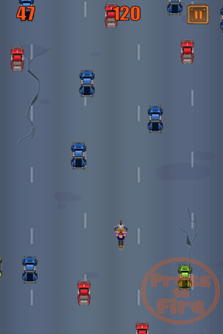 Fast Motorcycle Racer on highway - Escape The Rider Through Traffic Rush screenshot 3