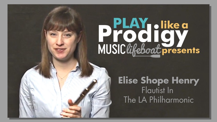 Music Lifeboat Presents Play Like A Prodigy: Flute