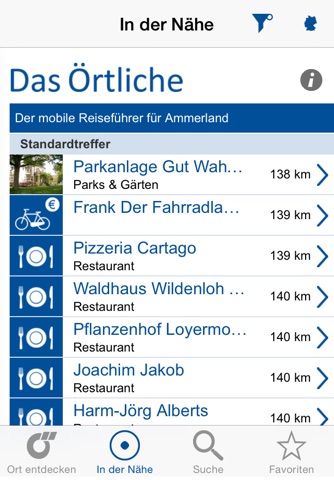 Ammerland-App von Das Örtliche – Der mobile Reise- und Freizeitführer für den Landkreis Ammerland screenshot 3