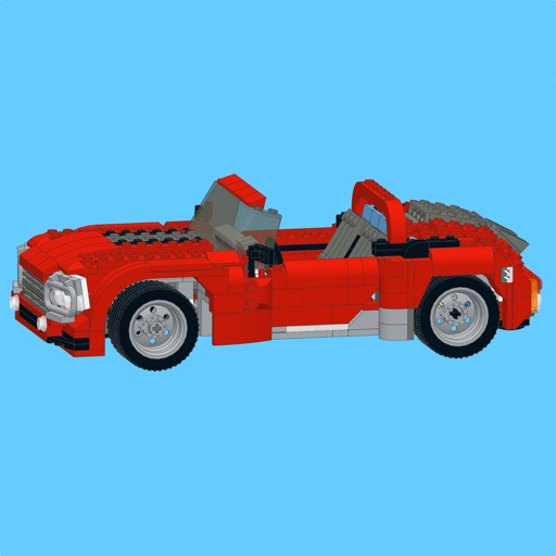 Roadster Mk 2 for LEGO Creator 7347+31003 Sets - Building Instructions iOS App