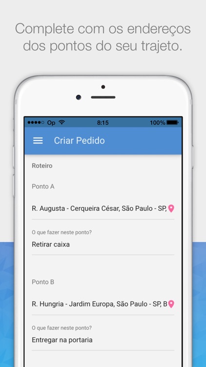 Eu Entrego - App de Entregas