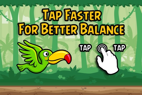 Flying Parrot Jungle Game screenshot 2