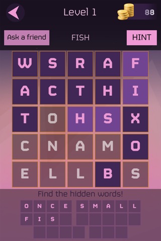 What is The Hidden Word - cool mind training puzzle game screenshot 2