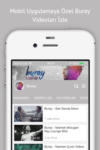 Buray - Şarkılar, Klipler ve Kamera Arkası Görüntüleri screenshot 2
