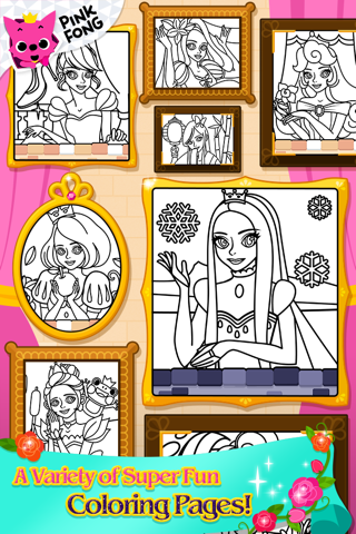 The Princess Coloring Book - náhled