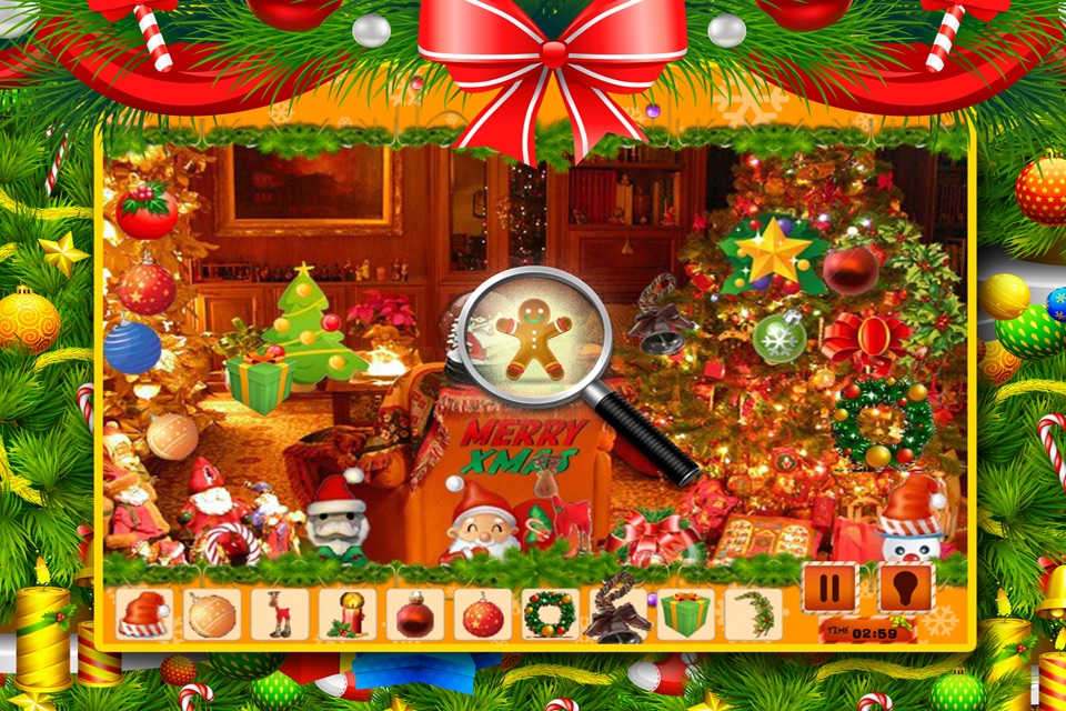 Merry Christmas Hidden Objects 2016 screenshot 3