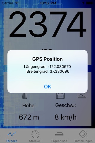 GPS Streckenmessung Pro screenshot 3