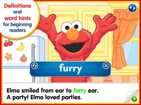 Elmo’s Big Birthday Bash! – A Sesame Street Step Into Reading App screenshot 2