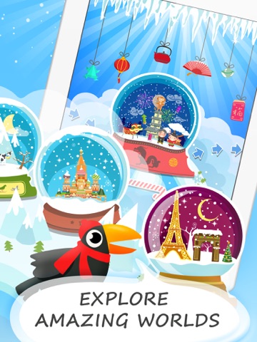Find The Crow Winter HD FREE - hidden objects game for smart and attentive screenshot 3