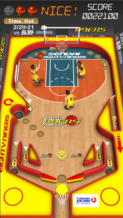 PIN BASKET BALL 89ers Pinball