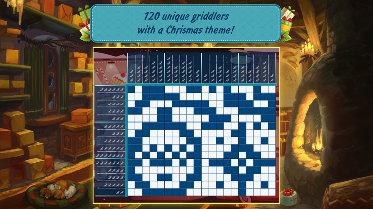 Christmas Griddlers: Journey to Santa — Picross mind numbers puzzle game