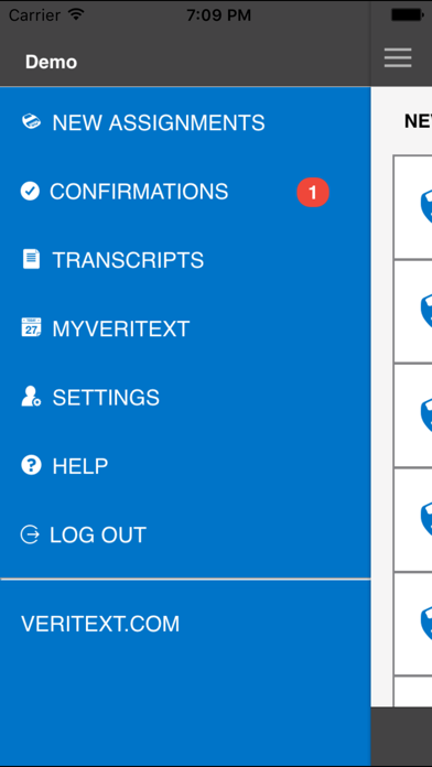 How to cancel & delete Veritext from iphone & ipad 2