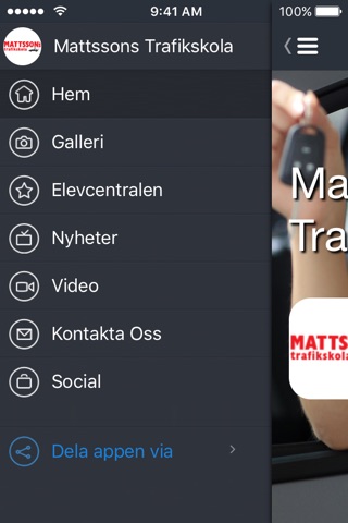 Mattssons Trafikskola screenshot 2