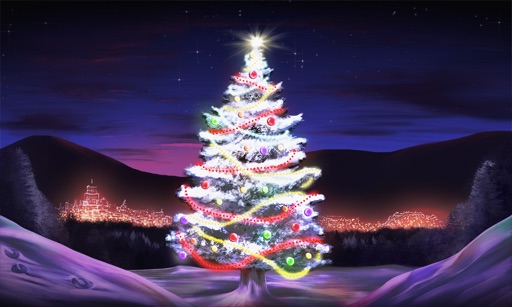 Christmas Mood HD - With Relaxing Music and Songs Icon