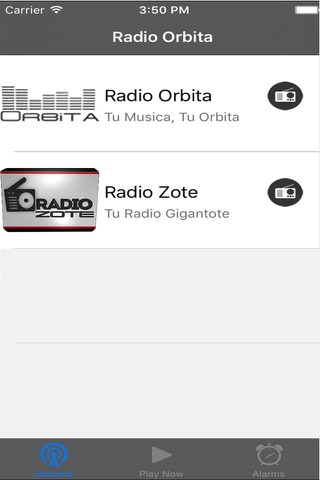 Radio Orbita screenshot 2