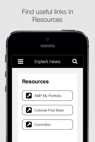 tripleA news screenshot 2