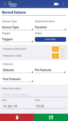 Game screenshot Epilepsy Ireland Diary App mod apk