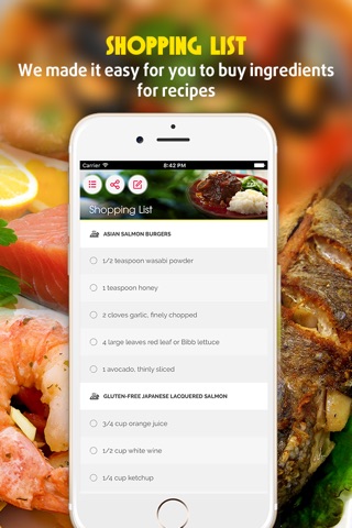 Fish and Seafood Recipes Pro screenshot 3