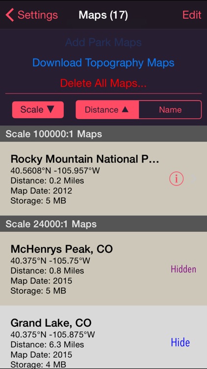 NP Maps - Rocky Mountain NPS and Topo Maps screenshot-4