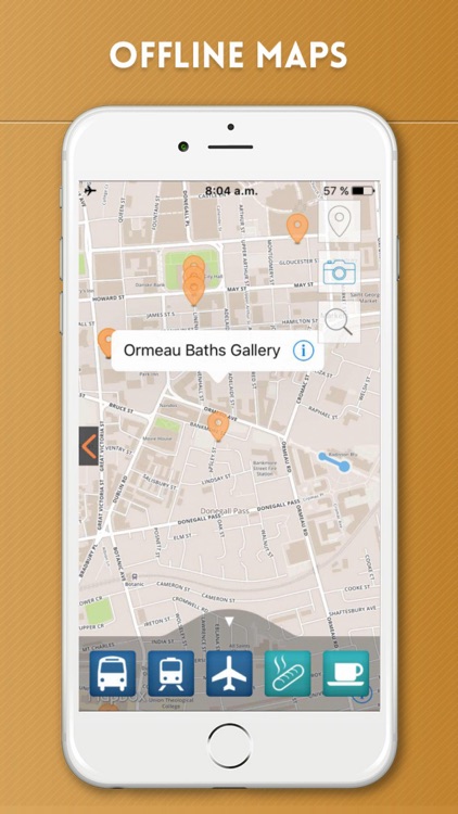 Belfast Travel Guide with Offline City Street Maps screenshot-4