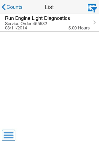 Service Work Order Time Entry Smartphone for JDEE1 screenshot 2
