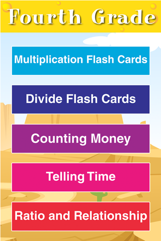 4th Grade Math Gonzales Mouse Brain Fun Flash Cards Games screenshot 2