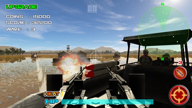 PT Boat Gunner - River Warfare Patrol Duty Simulator Game FR(圖4)-速報App